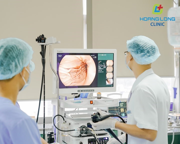The most modern endoscopic systems and equipment at the Hoang Long Clinic 