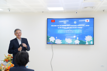 CHÀO MỪNG ĐOÀN ĐẠI BIỂU TỈNH KANAGAWA ĐẾN THĂM VÀ LÀM VIỆC VỚI HỆ THỐNG Y TẾ HOÀNG LONG