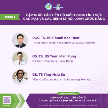 Hội nghị Khoa học 2026: Phiên 2 | Cập nhật các tiến bộ mới trong lĩnh vực gan mật và các bệnh lý rối loạn chức năng