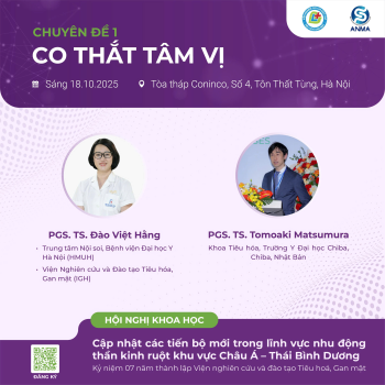 CHUYÊN ĐỀ 1: CO THẮT TÂM VỊ - HỘI NGHỊ QUỐC TẾ 2025