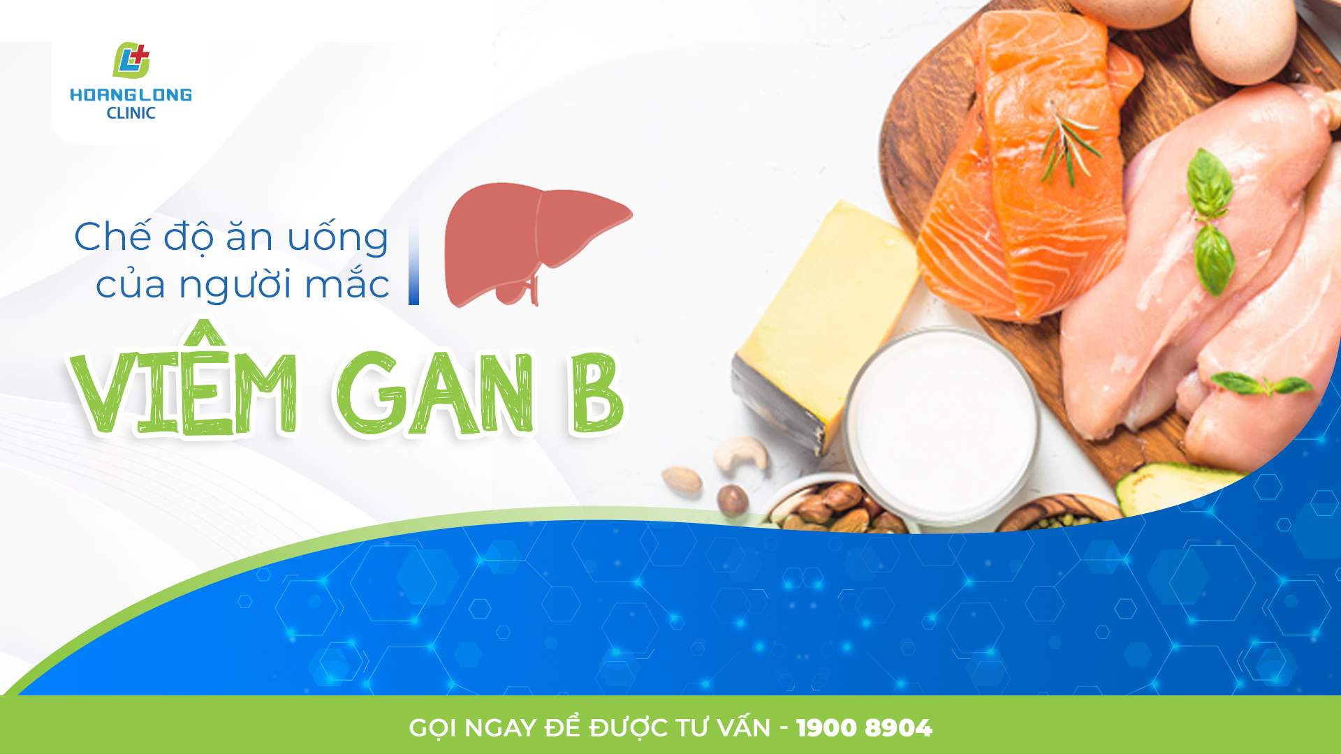 CHẾ ĐỘ ĂN UỐNG CHO NGƯỜI VIÊM GAN B