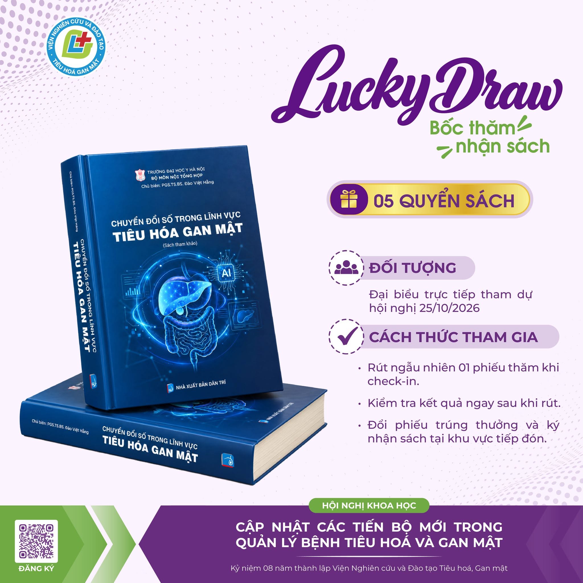 Luckydraw: Món Quà Tri Thức Đặc Biệt Từ Hội Nghị Khoa Học 2026